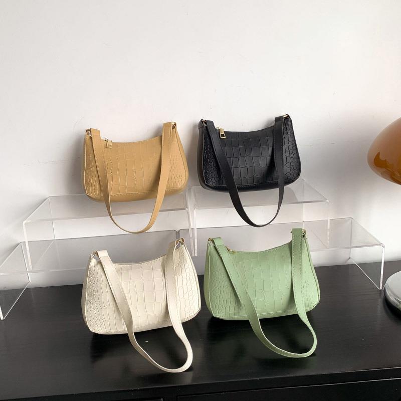 Solid Color Popular Simplicity Shoulder Casual Bag - Image 9