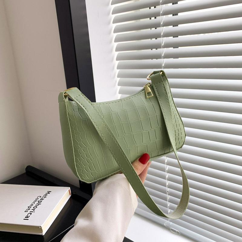Solid Color Popular Simplicity Shoulder Casual Bag - Image 6