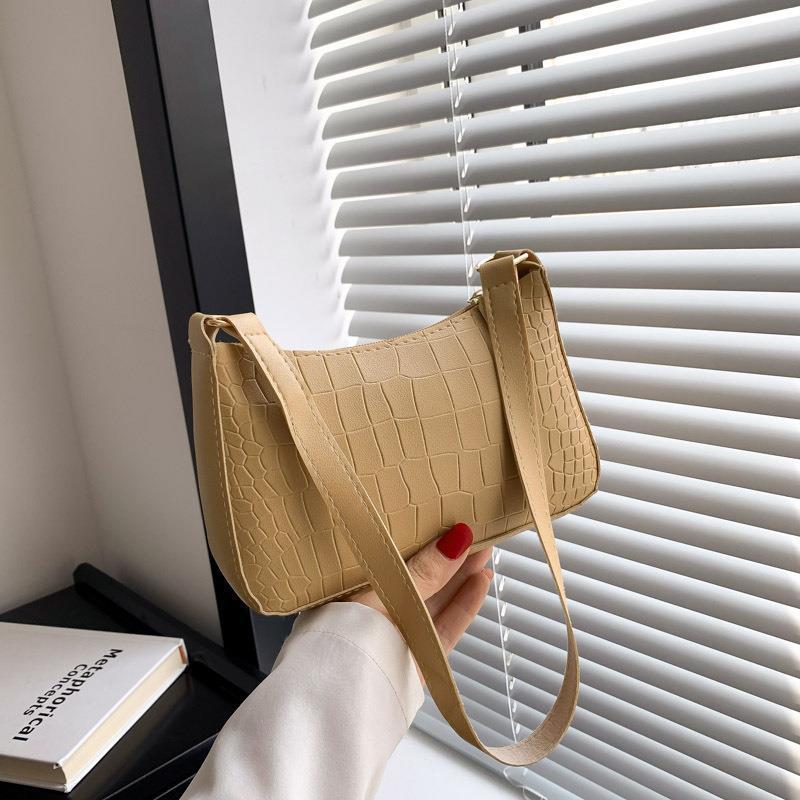 Solid Color Popular Simplicity Shoulder Casual Bag - Image 7