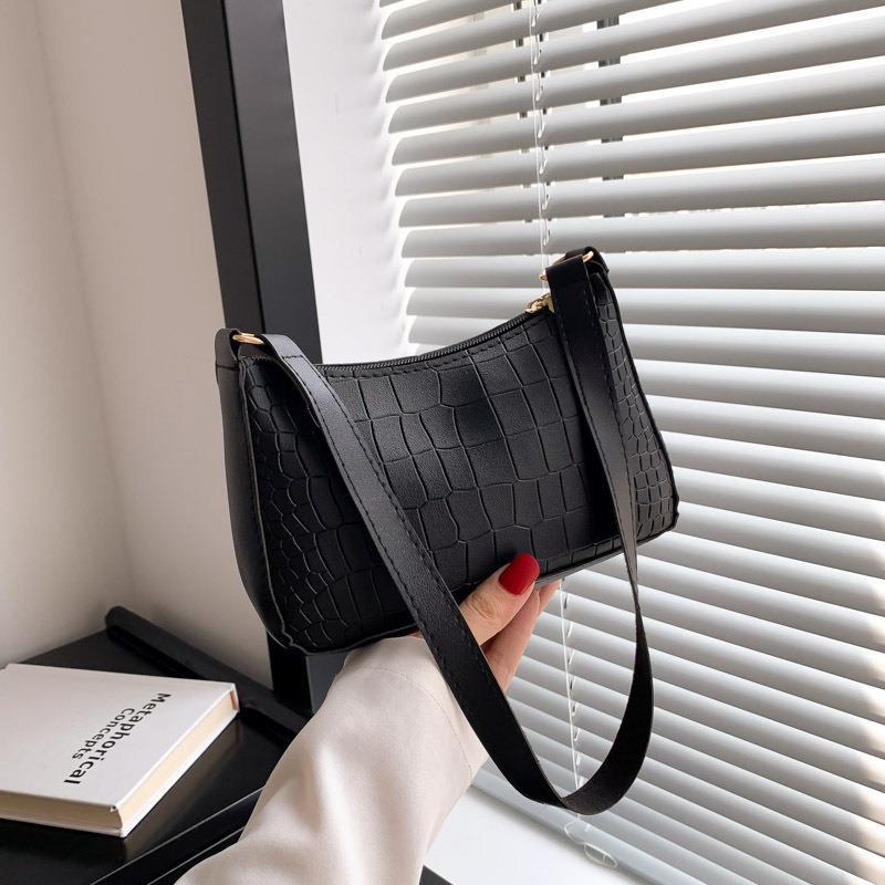 Solid Color Popular Simplicity Shoulder Casual Bag - Image 10